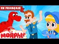 Morphle en Français | Le parc à thème des dinosaures | Dessins Animés Pour Enfants