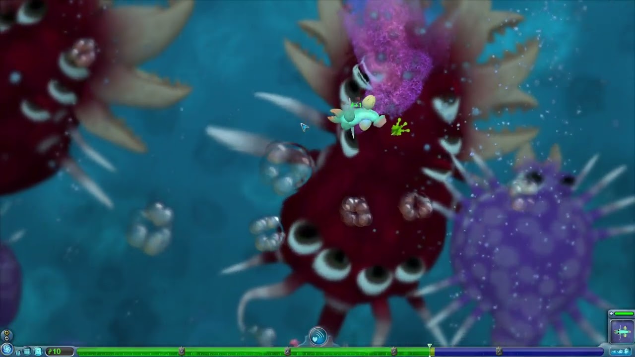 Проходження  Spore  створення Хижака 