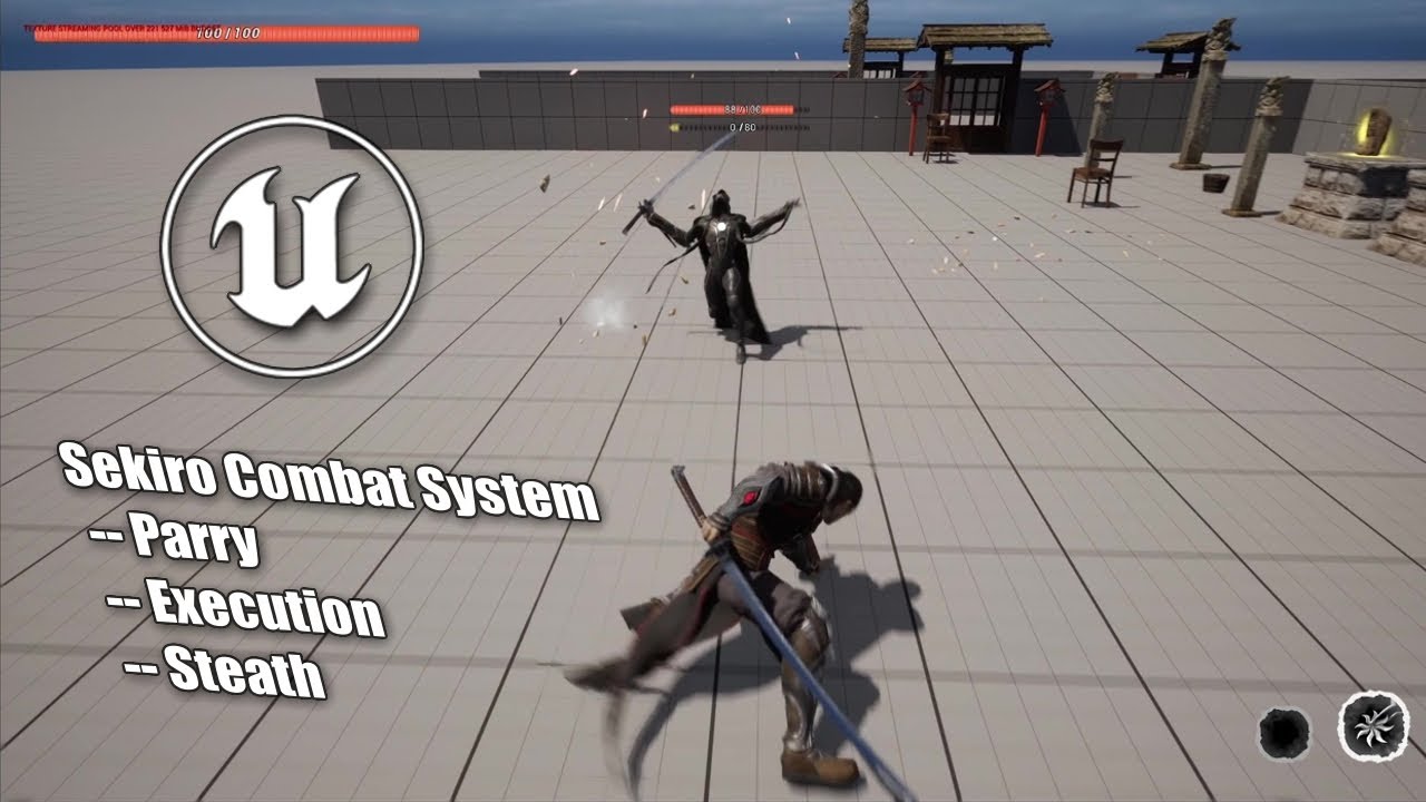 Unreal Souls Game Devlog 4 Sekiro Combat System / Parry / Execution / Stealth