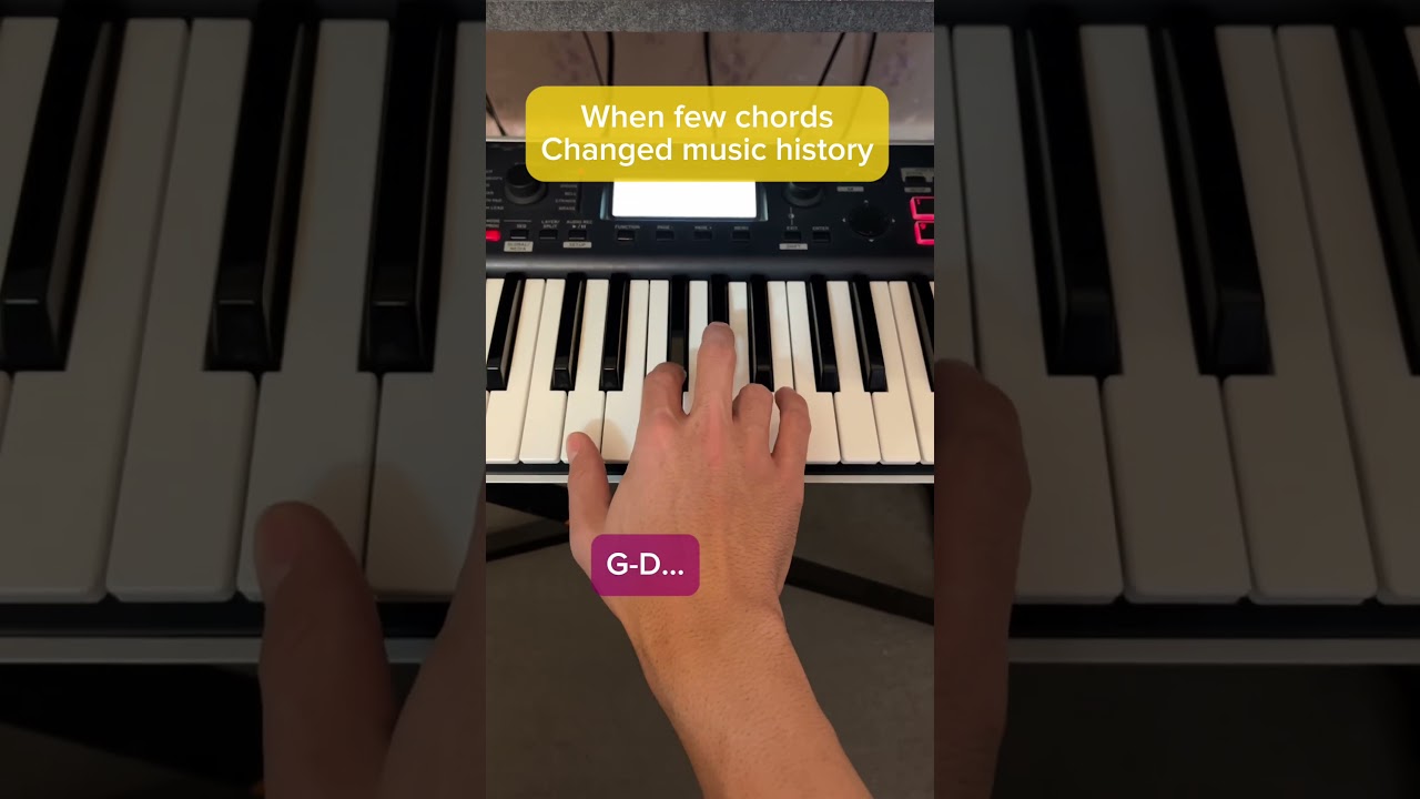 A timeless legend born from simple chords.Sometimes its not about complexity