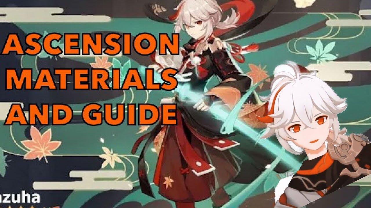 Kazuha Ascension Guide And Materials!! Genshin Impact YouTube