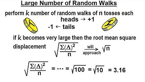 Statistics: Ch 4 Probability in Statistics (9 of 74) Large Number of Random Walks