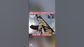 KN-44 - Duckyo Weapon Inspection Cod Mobile #shorts #callofdutymobile #codmobile #codm
