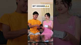 Gift exchange 😆😅 #reels #viral #shorts