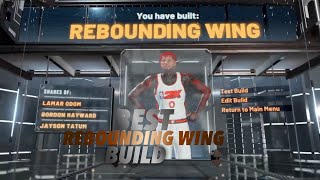 Overpowered Rebounding wing Build NBA 2K22| Best Rebounding wing Build NBA 2K22| Current Gen…😱