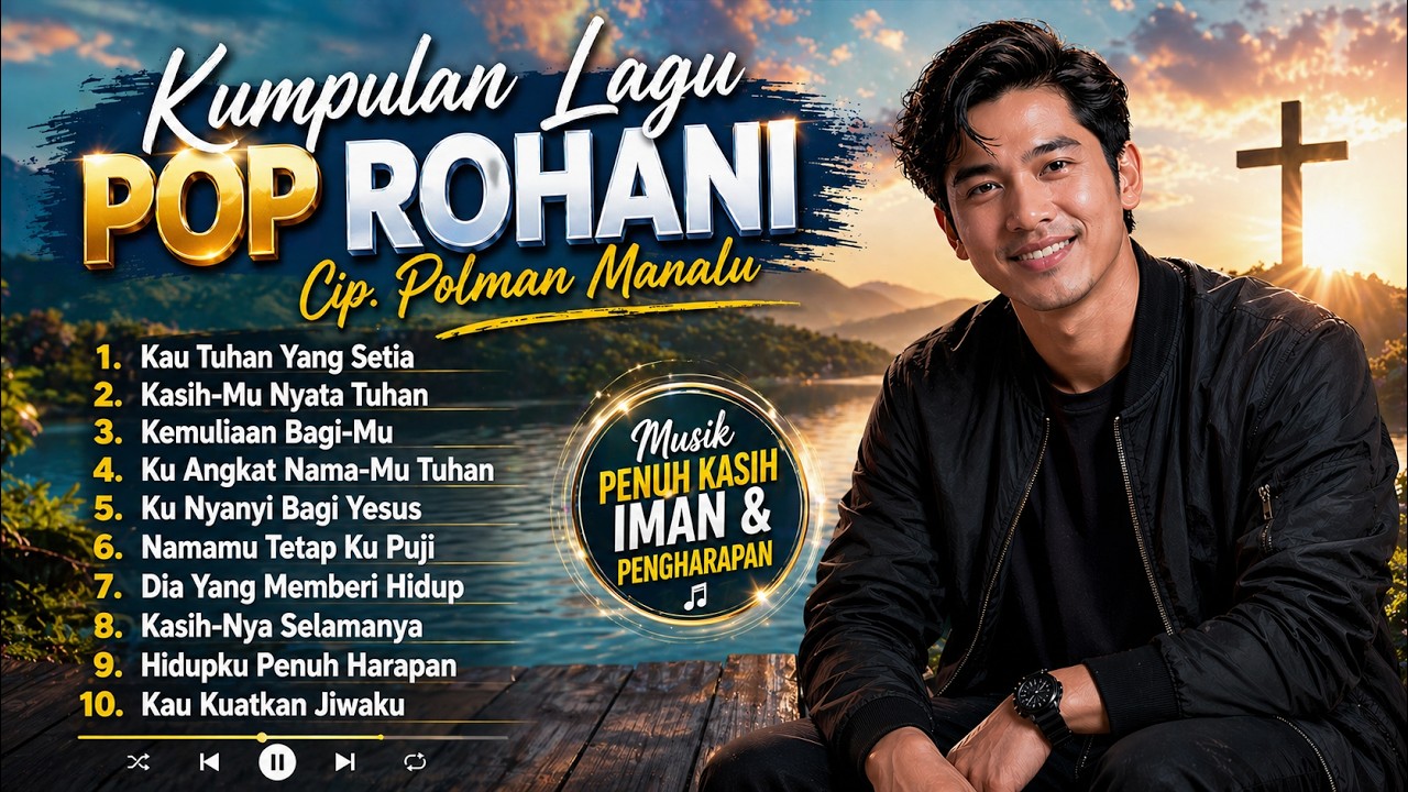 Kumpulan Lagu Pop Rohani Terbaik \u0026 Menyentuh Hati | Pujian Penguat Iman | Cip. Polman Manalu