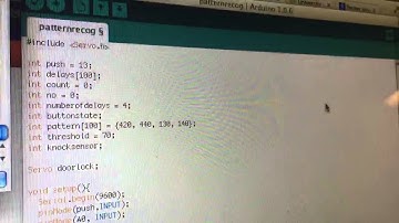 Knock Sensor Demonstration
