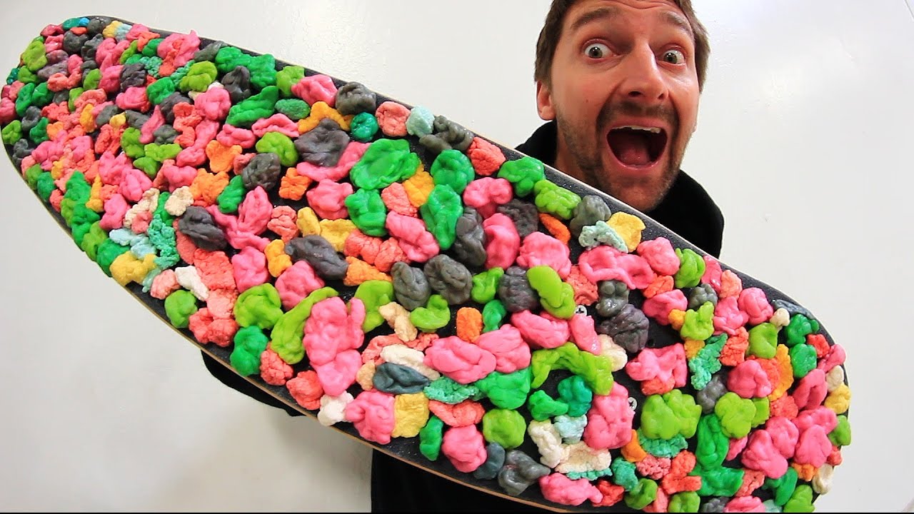 ALREADY BEEN CHEWED GUM GRIP TAPE YOU MAKE IT WE SKATE IT EP 78 YouTube