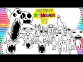 Garten Pf Banban 7 New Coloring Pages / How to Color All Bosses and Monsters GOB 7/ NCS Music