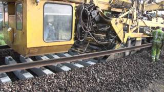 ¿Cómo se colocan las vías del tren?