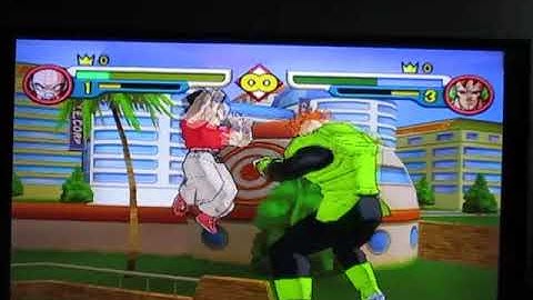 Dragon Ball Z Budokai 2(Gamecube)-Krillin vs Android 16