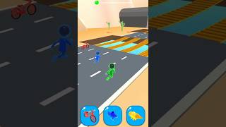 Shape-shifting Funny Race Gamepaly new hyper casual games #shapeshifting #gameplay #shorts