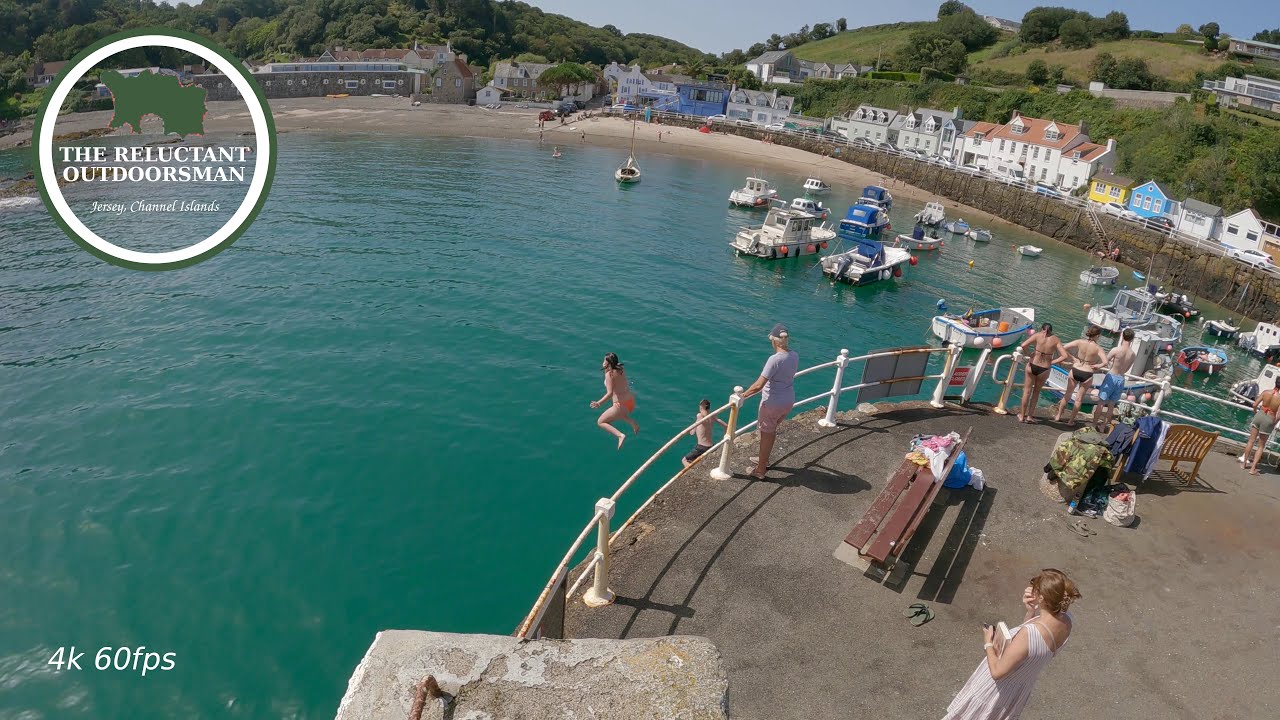 Walking around Rozel Bay - Part 1 #jersey #walking #scenery #tomb stoning #4k 60fps
