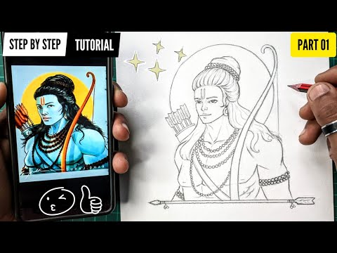 Drawing of Prabhu Shree Ram ji 🙏 #reelsinstagram #reelsinsta  #reelkarofeelkaro #reelsviral #reelcreator #reelsvideo #reelsindia  #reelarts … | Instagram