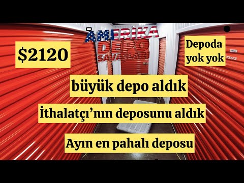 $2120 büyük depo aldık