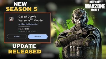 WARZONE MOBILE NEW UPDATE RELEASED FOR ANDROID AND IOS|| HUGE OPTIMIZATION FOR ANDROID