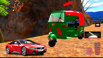 offroad tuk tuk auto rickshaw game 🛺 Level - 2 | Android Gameplay