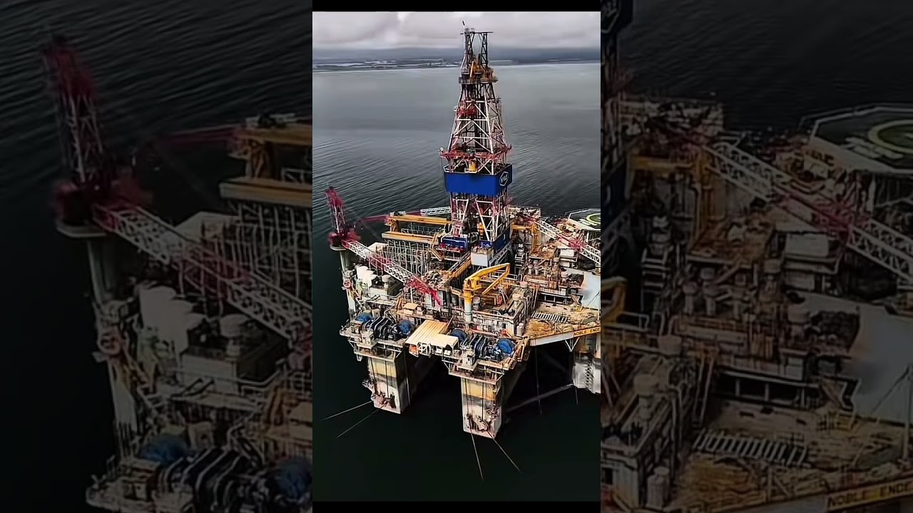 แท่นเจาะน้ำลึกSemi-submersible Rig 