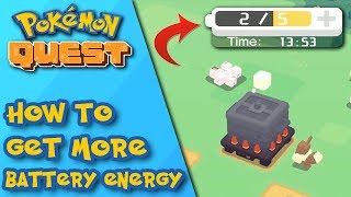 HOW TO GET MORE BATTERY ENERGY IN POKEMON QUEST screenshot 3