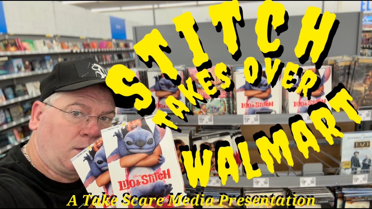 STITCH TAKES OVER WALMART | Movie Hunting | Once Bitten on Blu-ray 