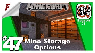 🅰 AlphaCraft S2 | Episode 47 | Minecraft Video | Shulker Unloader and Sorting Storage System