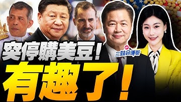 川普白忙!中國突停購美豆!習近平這招高! | 中日火線爆裂!自民黨要驅逐薛劍! #三妹会谦哥