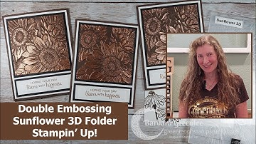 Double Embossing Technique - Stampin