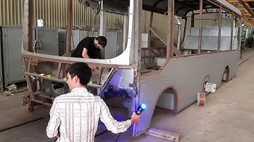 [3DMASTER] Dịch vụ scan 3D laser khung xe bus siêu chính xác siêu nhanh tại Việt Nam,