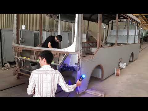 Video [3DMASTER] Dịch vụ scan 3D laser khung xe bus, - youtube