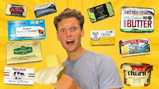 I ate EVERY brand of butter | Tier list