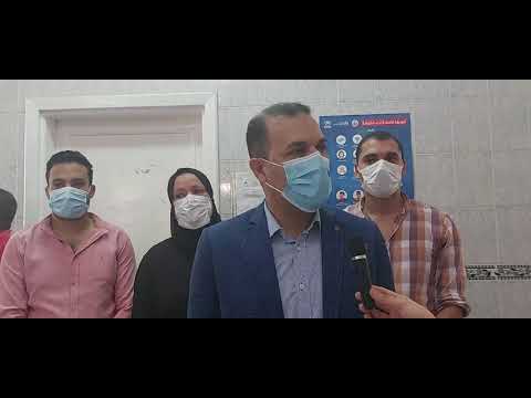 المواطنون في محافظة دمياط يتلقون لقاح فيروس كورونا في الوحدات الصحية