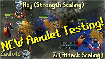 NEW Best Melee Amulet - Testing and Comparing Rs3