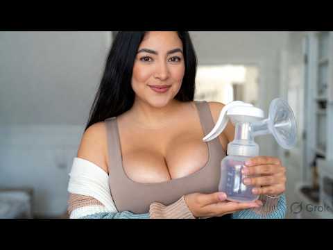 4k breastfeeding & breast pump tutorial - beginner friendly tutorial for new moms using breast pump