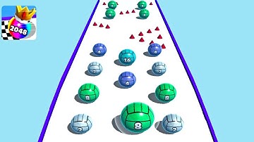 Ball Merge 2048 ! All Levels Gameplay (940-942) android, ios