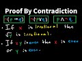 Proof by Contradiction Worked Examples - Discrete Math