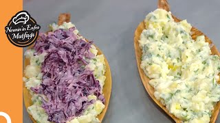 Muhteşem Sunumuyla Pat Mor Lahana Salatası Nerminin Enfes Mutfağı