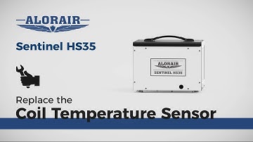 Sentinel HS35 Dehumidifier Replace the Coil Temperature Sensor