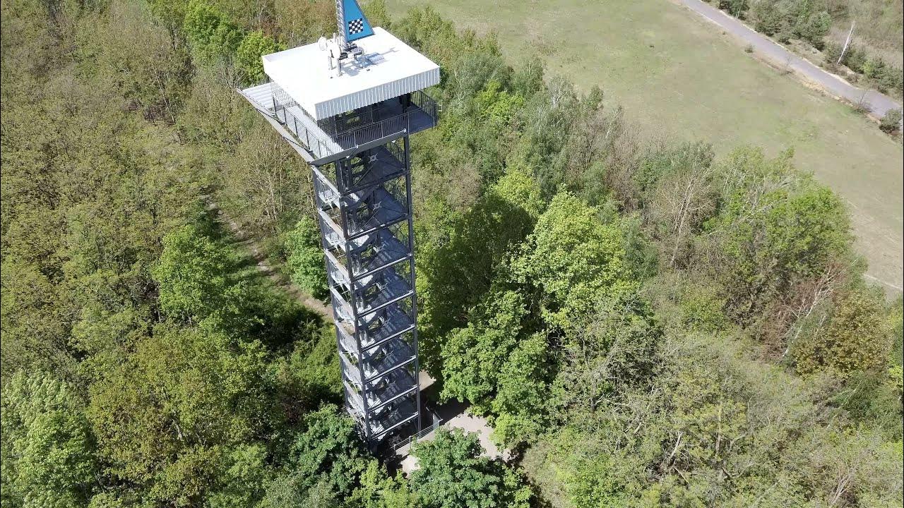 Aussichtsturm Hörlitz - YouTube