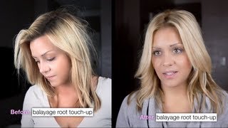 Easy In-between-Salon, At Home Balayage Root Touch-up.