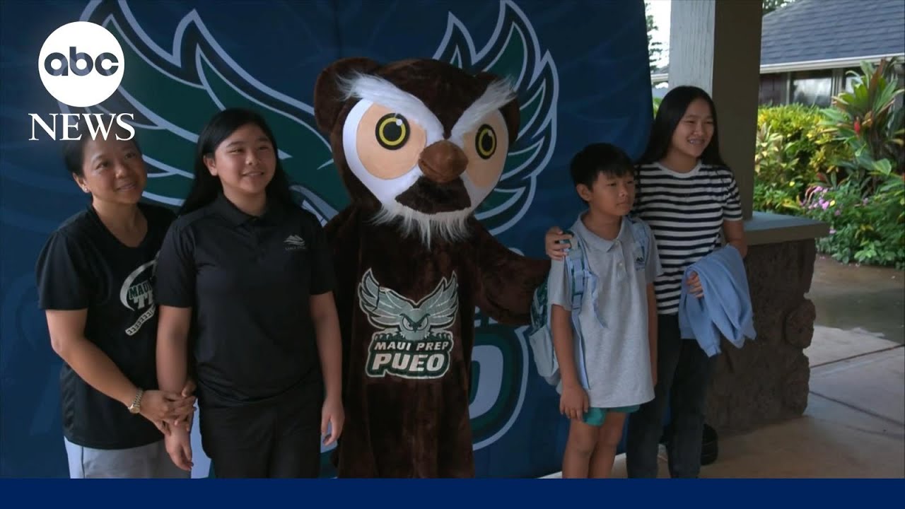 Kids return to school in Maui searching for sense of normalcy amid disaster | ABCNL