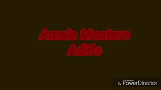 Amaia Montero - adiós 2