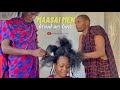 MAASAI MEN BRAID MY NATURAL HAIR |Why Maasai women don’t braid hair…?😳😳 #maasai #maasaiculture