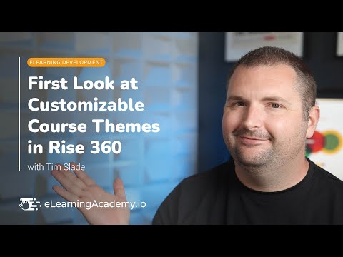 First Look at Customizable Course Themes in Rise 360