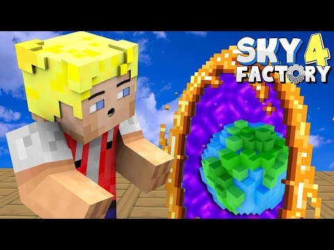 Reise in eine neuen DIMENSION! - Minecraft Sky Factory 4 (Prestige Mode) - #13 - Deutsch