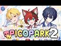 【みるくら】一時間で完全クリア目指す！？【PICOPARK2】