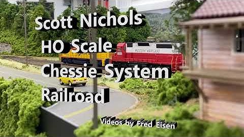 Scott Nichols HO Scale Chessie System Railroad