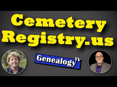 Cemetery Registry in the United States