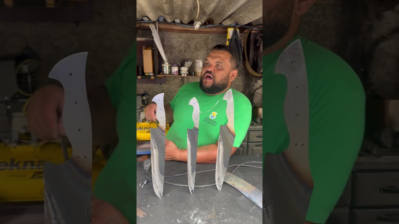 Será que faca foi feito pra cortar prego?