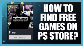 How to FREE games the PlayStation Store? - YouTube