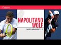 Stefano napolitano  jeffrey john wolf  rome r128  match highlights ibi24